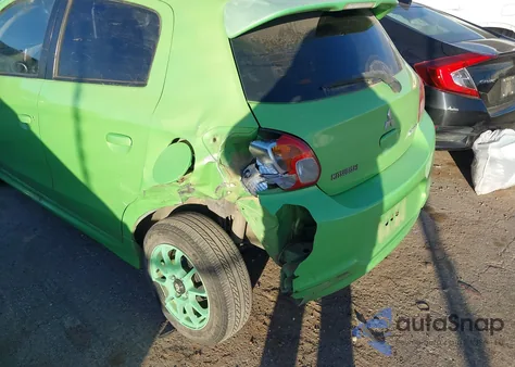 2015 Mitsubishi Mirage Es/Rf from USA, damaged, VIN ML32A4HJ5FH010286